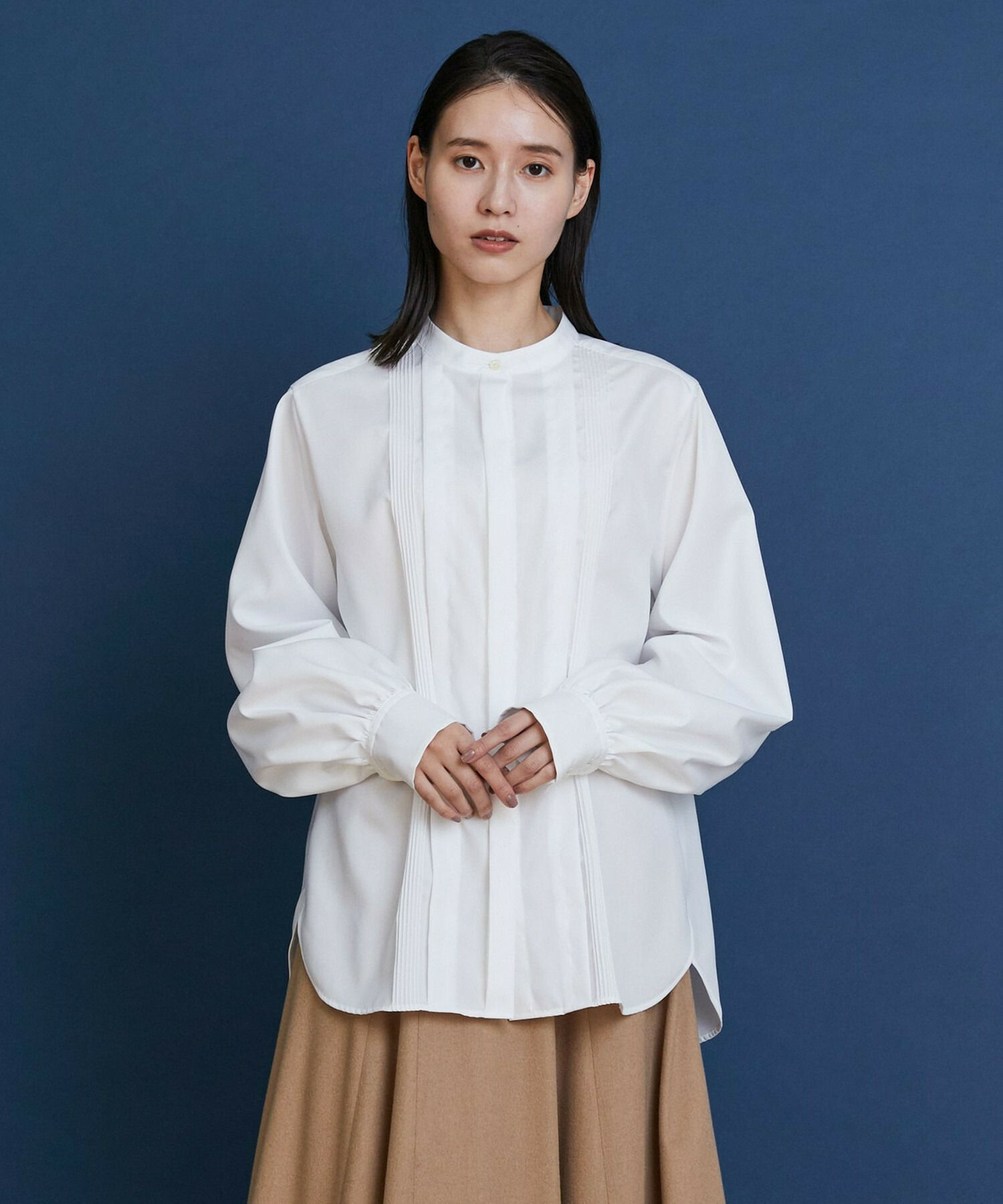 【COUTURIER】スーピマコットンブラウス 詳細画像 ホワイト 1