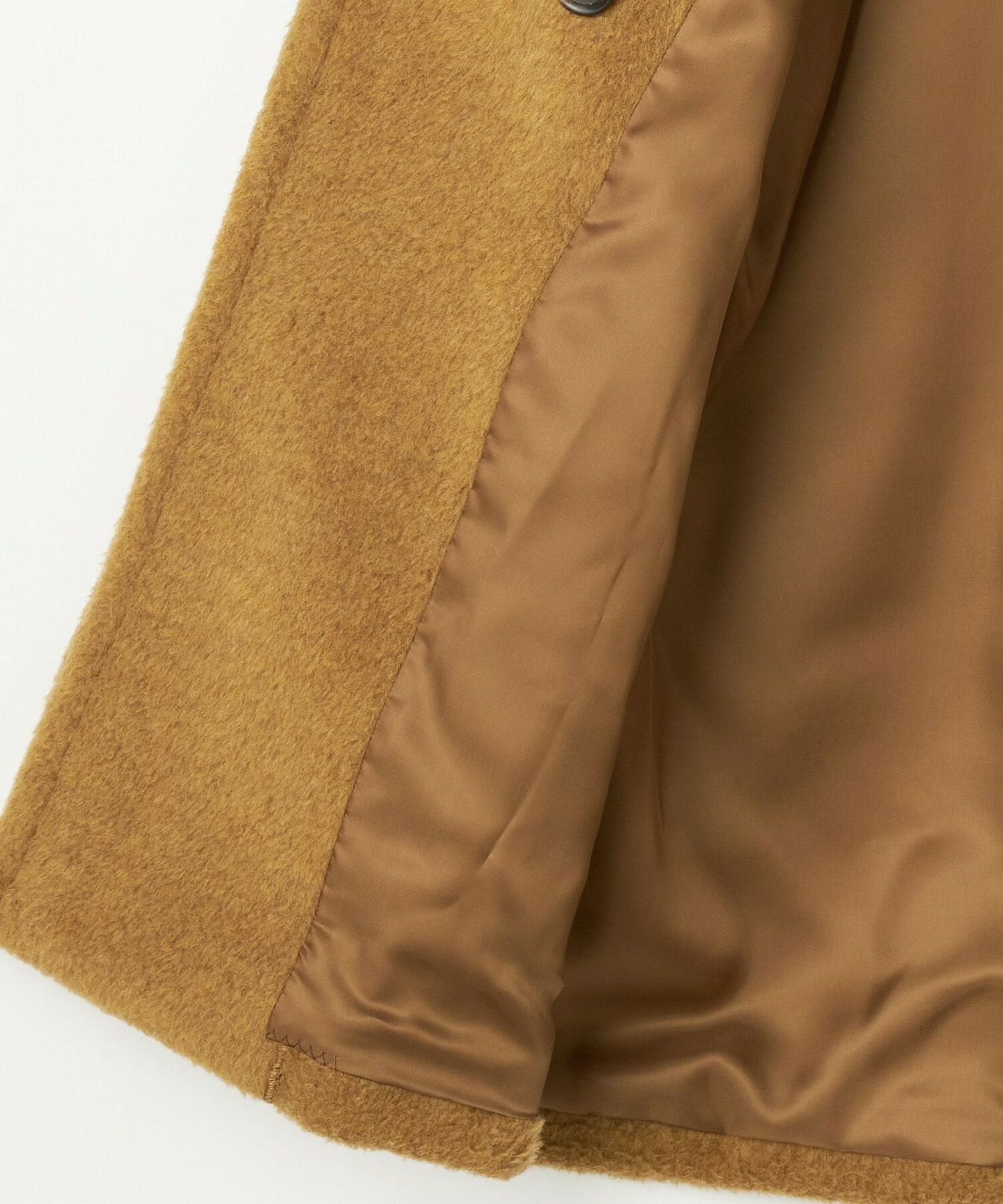 【COUTURIER】Super170'sウール＆カシミヤコート 詳細画像 キャメル 16