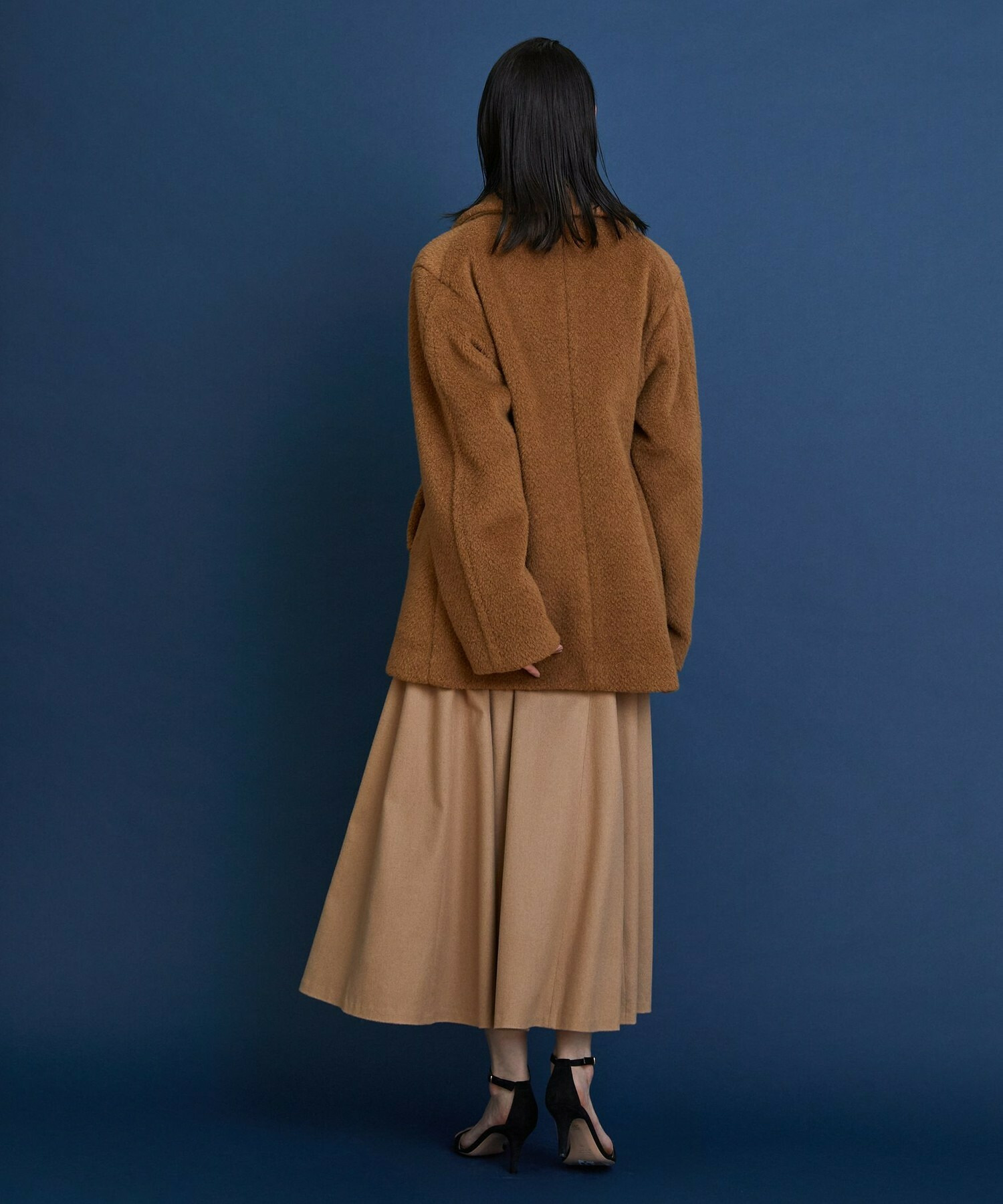 【COUTURIER】Super170'sウール＆カシミヤコート 詳細画像 キャメル 3