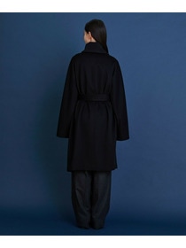 【COUTURIER】ピュアカシミヤロングコート 詳細画像 ブラック 10