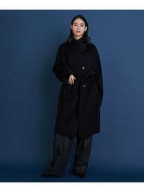 【COUTURIER】ピュアカシミヤロングコート 詳細画像 ブラック 6