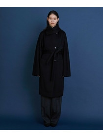 【COUTURIER】ピュアカシミヤロングコート 詳細画像 ブラック 8