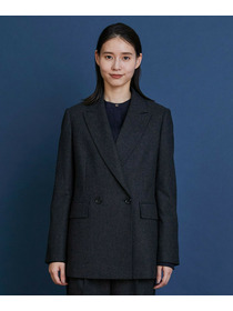 【COUTURIER】ウールカシミヤテーラードジャケット 詳細画像 チャコールグレー 15