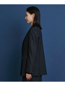 【COUTURIER】ウールカシミヤテーラードジャケット 詳細画像 チャコールグレー 16