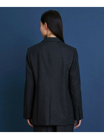 【COUTURIER】ウールカシミヤテーラードジャケット 詳細画像 チャコールグレー 17