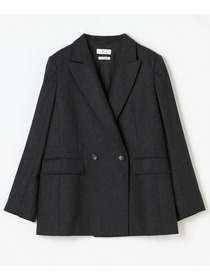 【COUTURIER】ウールカシミヤテーラードジャケット 詳細画像 チャコールグレー 18