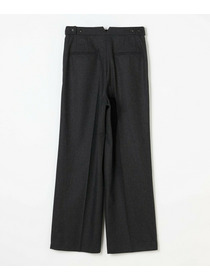 【COUTURIER】ウールカシミヤストレートパンツ 詳細画像 チャコールグレー 20