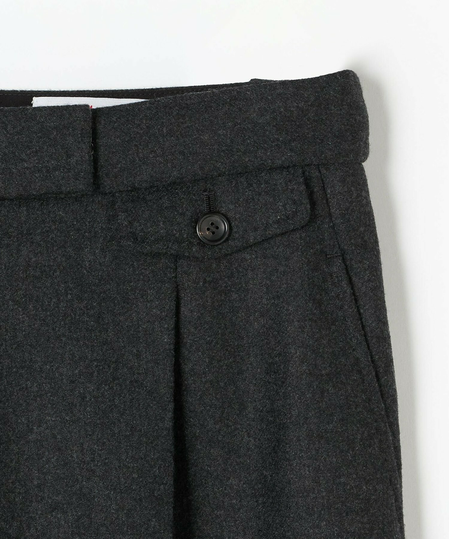 【COUTURIER】ウールカシミヤストレートパンツ 詳細画像 チャコールグレー 22