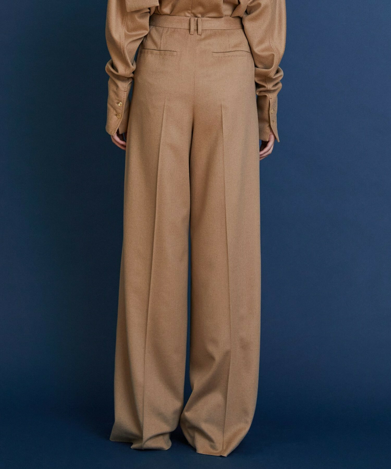 【COUTURIER】ピュアキャメルワイドパンツ 詳細画像 キャメル 5