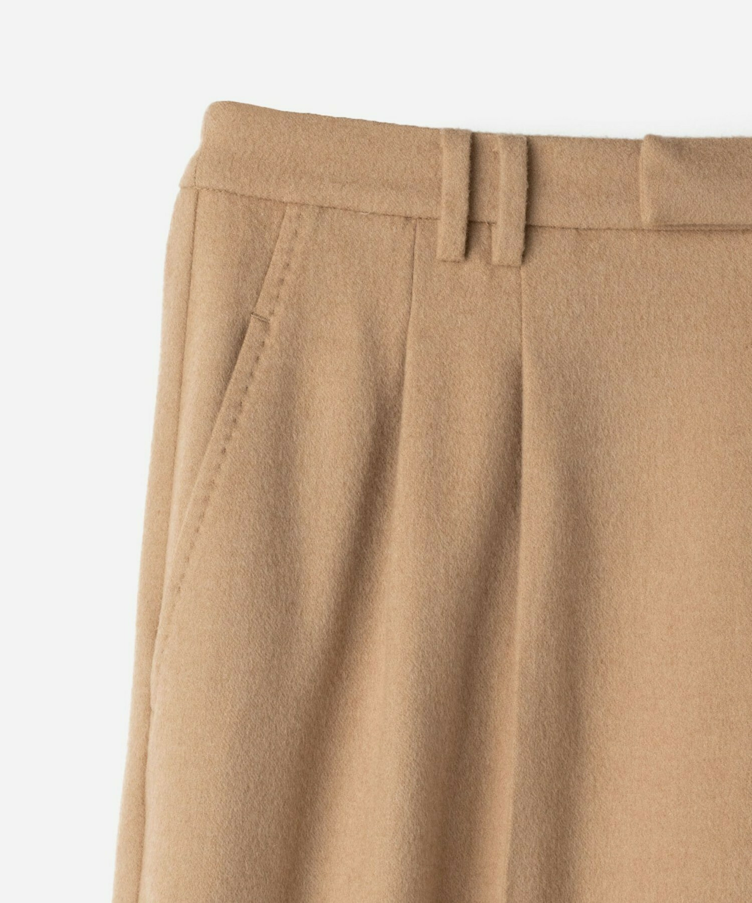 【COUTURIER】ピュアキャメルワイドパンツ 詳細画像 キャメル 9