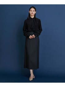 【COUTURIER】ウールカシミヤスカート 詳細画像 チャコールグレー 1