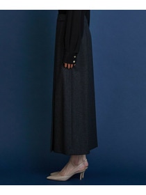 【COUTURIER】ウールカシミヤスカート 詳細画像 チャコールグレー 8