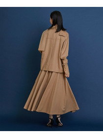 【COUTURIER】ピュアキャメルフレアスカート 詳細画像 キャメル 13