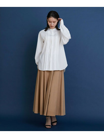 【COUTURIER】ピュアキャメルフレアスカート 詳細画像 キャメル 2