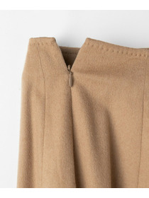 【COUTURIER】ピュアキャメルフレアスカート 詳細画像 キャメル 20