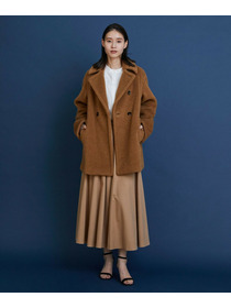 【COUTURIER】ピュアキャメルフレアスカート 詳細画像 キャメル 5