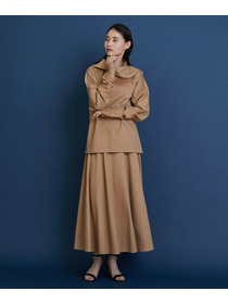 【COUTURIER】ピュアキャメルフレアスカート 詳細画像 キャメル 9