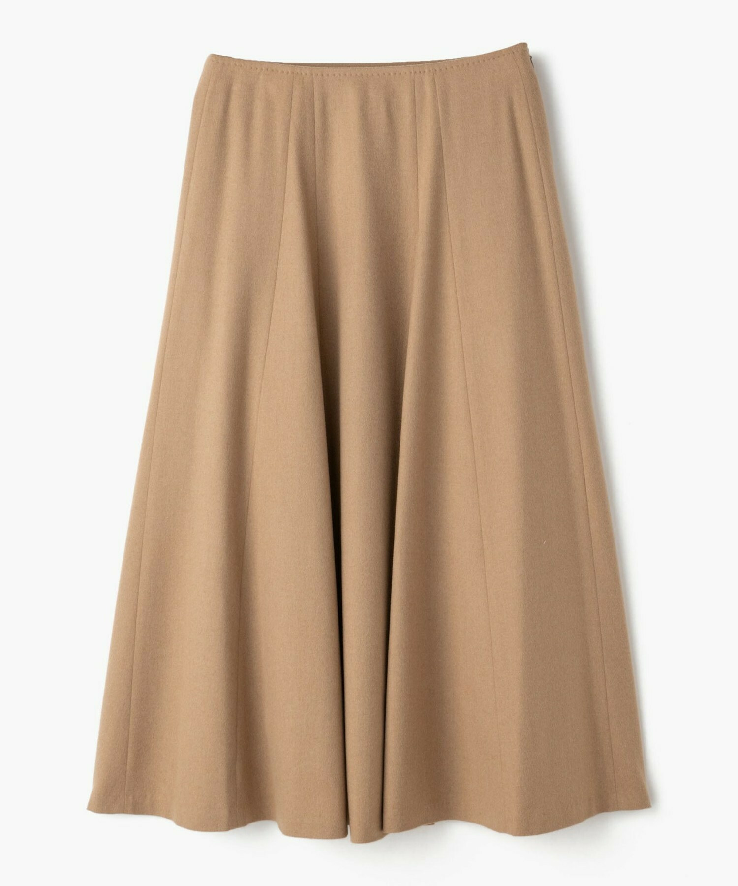 【COUTURIER】ピュアキャメルフレアスカート 詳細画像 キャメル 17