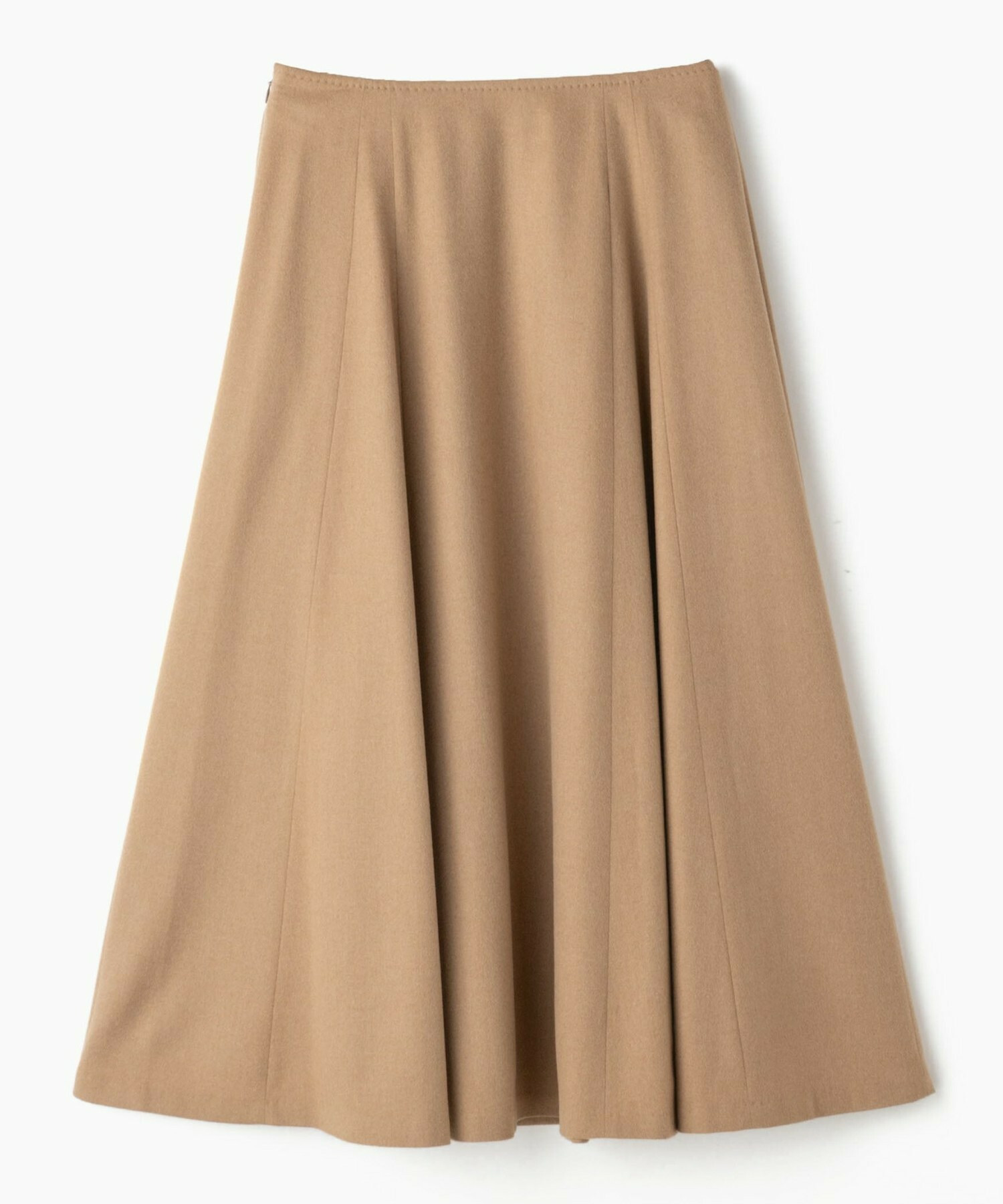 【COUTURIER】ピュアキャメルフレアスカート 詳細画像 キャメル 18