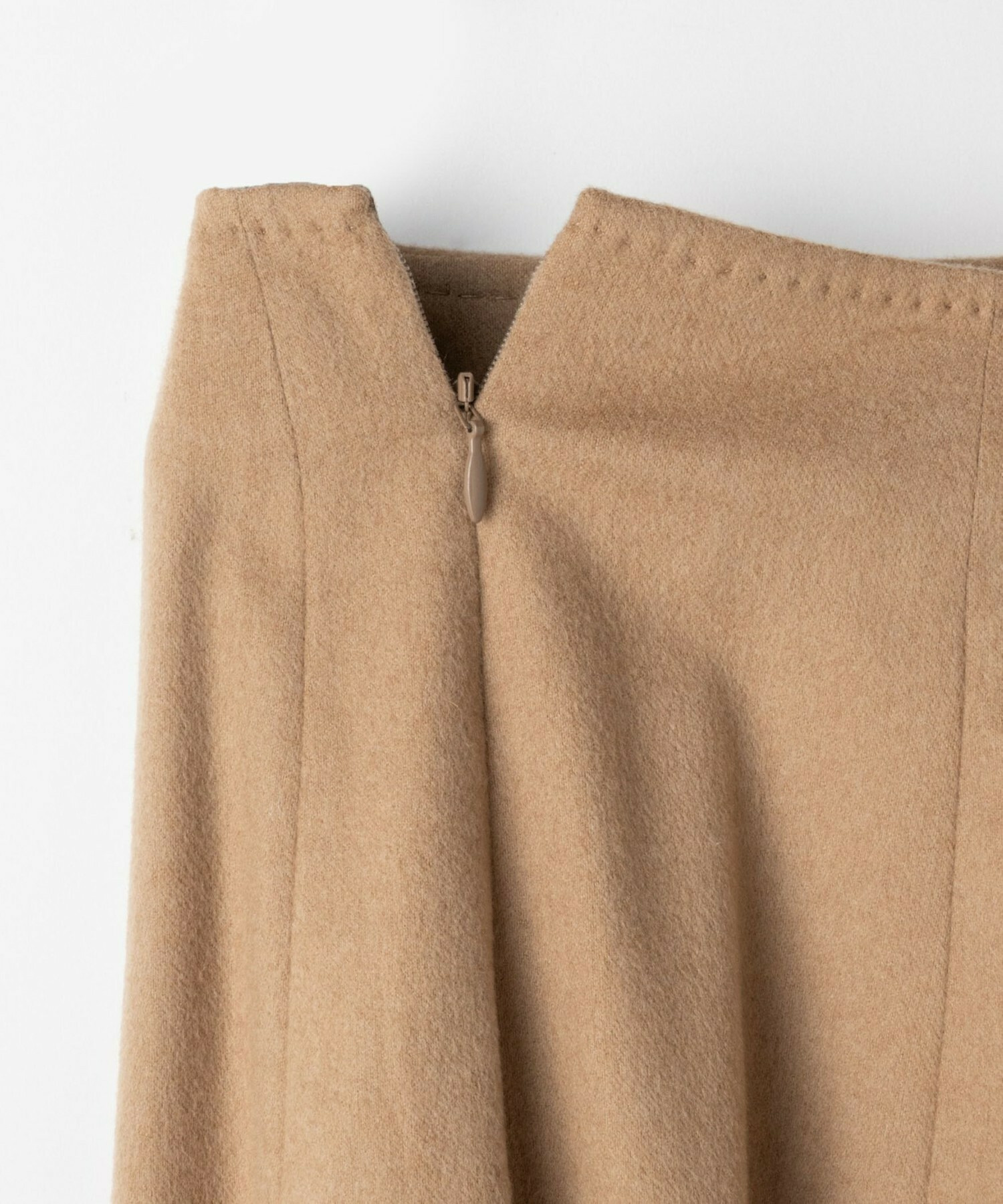 【COUTURIER】ピュアキャメルフレアスカート 詳細画像 キャメル 20