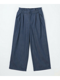 【L'EQUIPE】リヨセルデニムワイドパンツ 詳細画像 ブルー 15