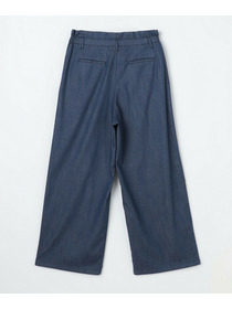 【L'EQUIPE】リヨセルデニムワイドパンツ 詳細画像 ブルー 16