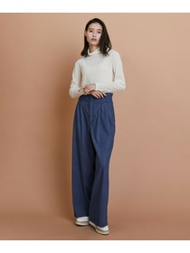 【L'EQUIPE】リヨセルデニムワイドパンツ 詳細画像 ブルー 2