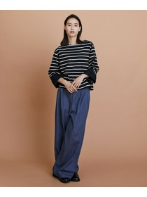 【L'EQUIPE】リヨセルデニムワイドパンツ 詳細画像 ブルー 3