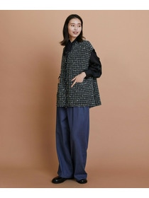 【L'EQUIPE】リヨセルデニムワイドパンツ 詳細画像 ブルー 8