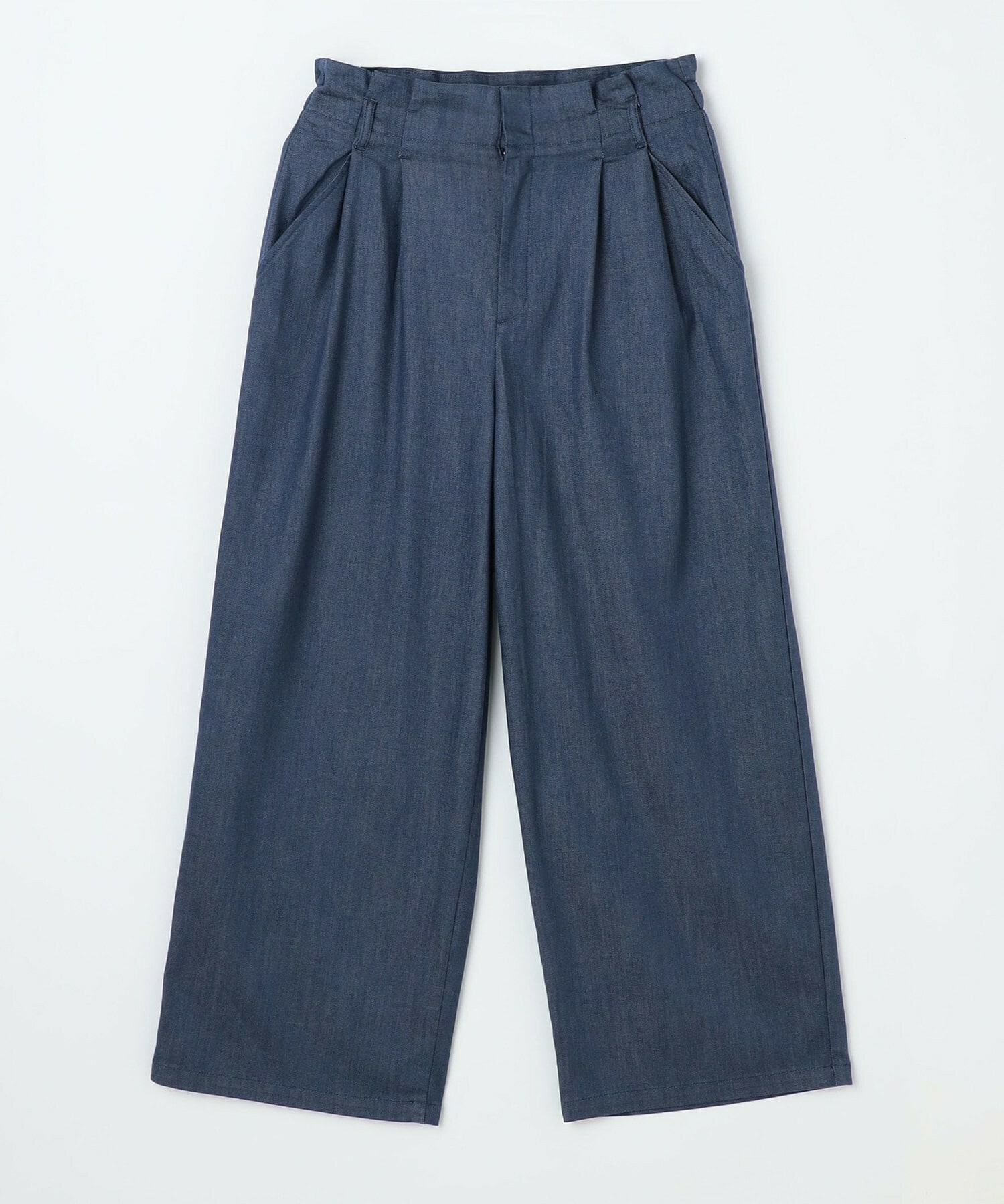 【L'EQUIPE】リヨセルデニムワイドパンツ 詳細画像 ブルー 15