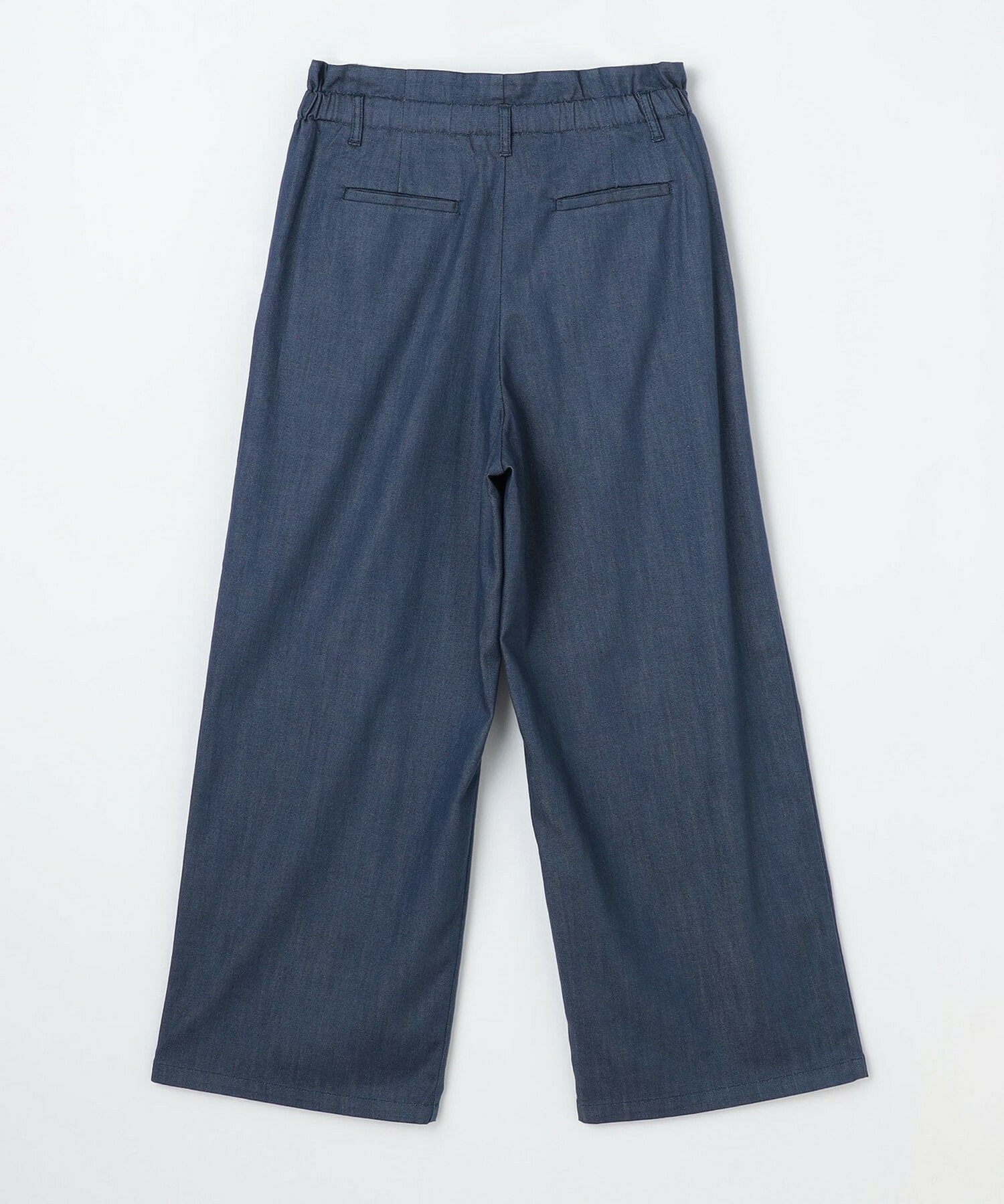 【L'EQUIPE】リヨセルデニムワイドパンツ 詳細画像 ブルー 16