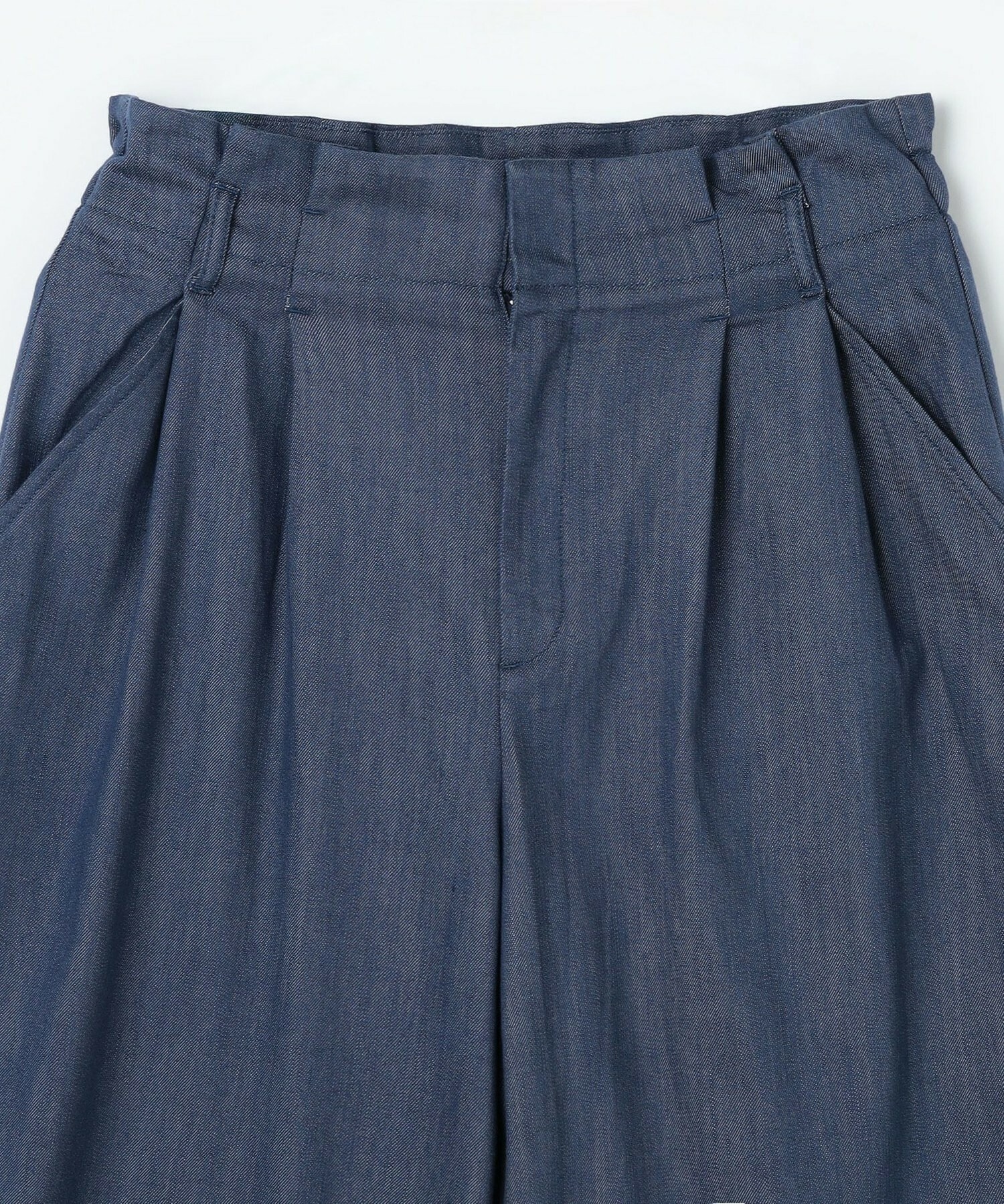 【L'EQUIPE】リヨセルデニムワイドパンツ 詳細画像 ブルー 17