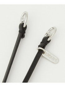 【L'EQUIPE】［eclat 2025年11月号掲載商品］チェーンMIXレザーネックレス 詳細画像 シルバー 11