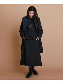 【L'EQUIPE】［eclat 2025年11月号掲載商品］チェーンMIXレザーネックレス 詳細画像 シルバー 8