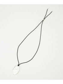 【L'EQUIPE】オーバルプレートネックレス 詳細画像 シルバー 8