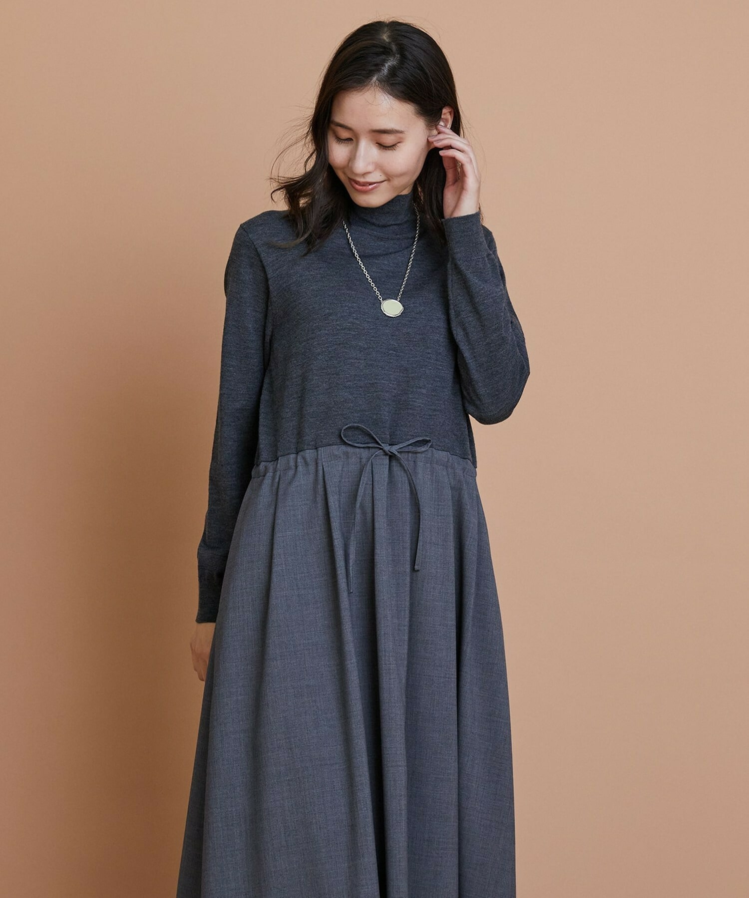 【L'EQUIPE】エポカラーペンダント 詳細画像 ブラック 1