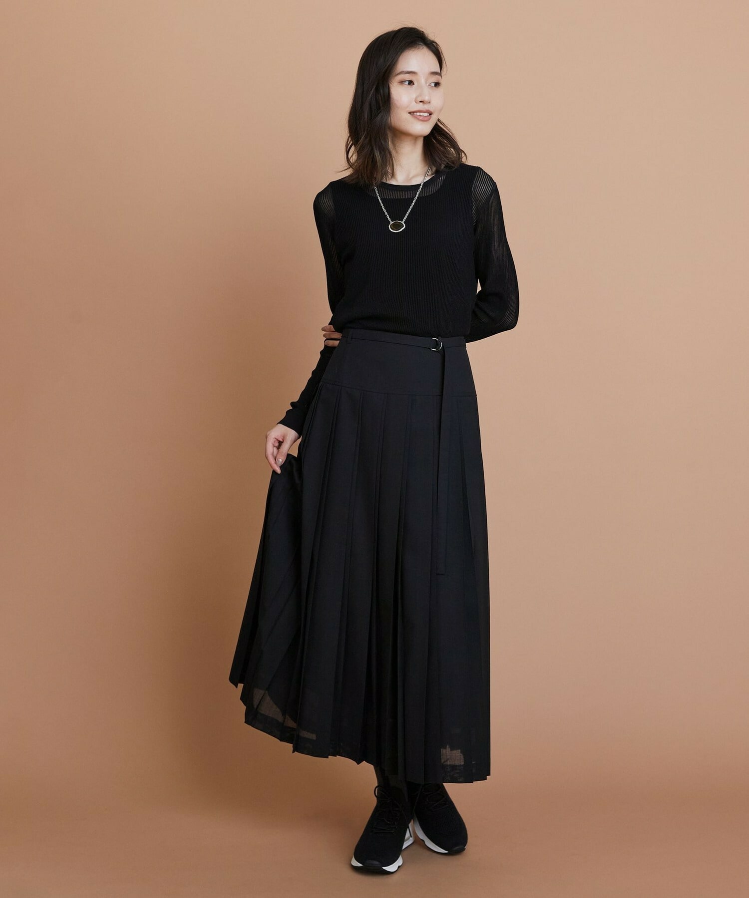 【L'EQUIPE】エポカラーペンダント 詳細画像 ブラック 12