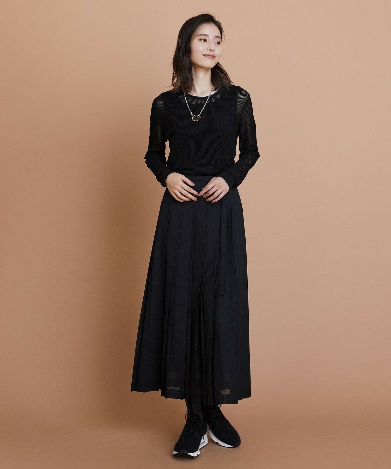 【L'EQUIPE】エポカラーペンダント 詳細画像 ブラック 14