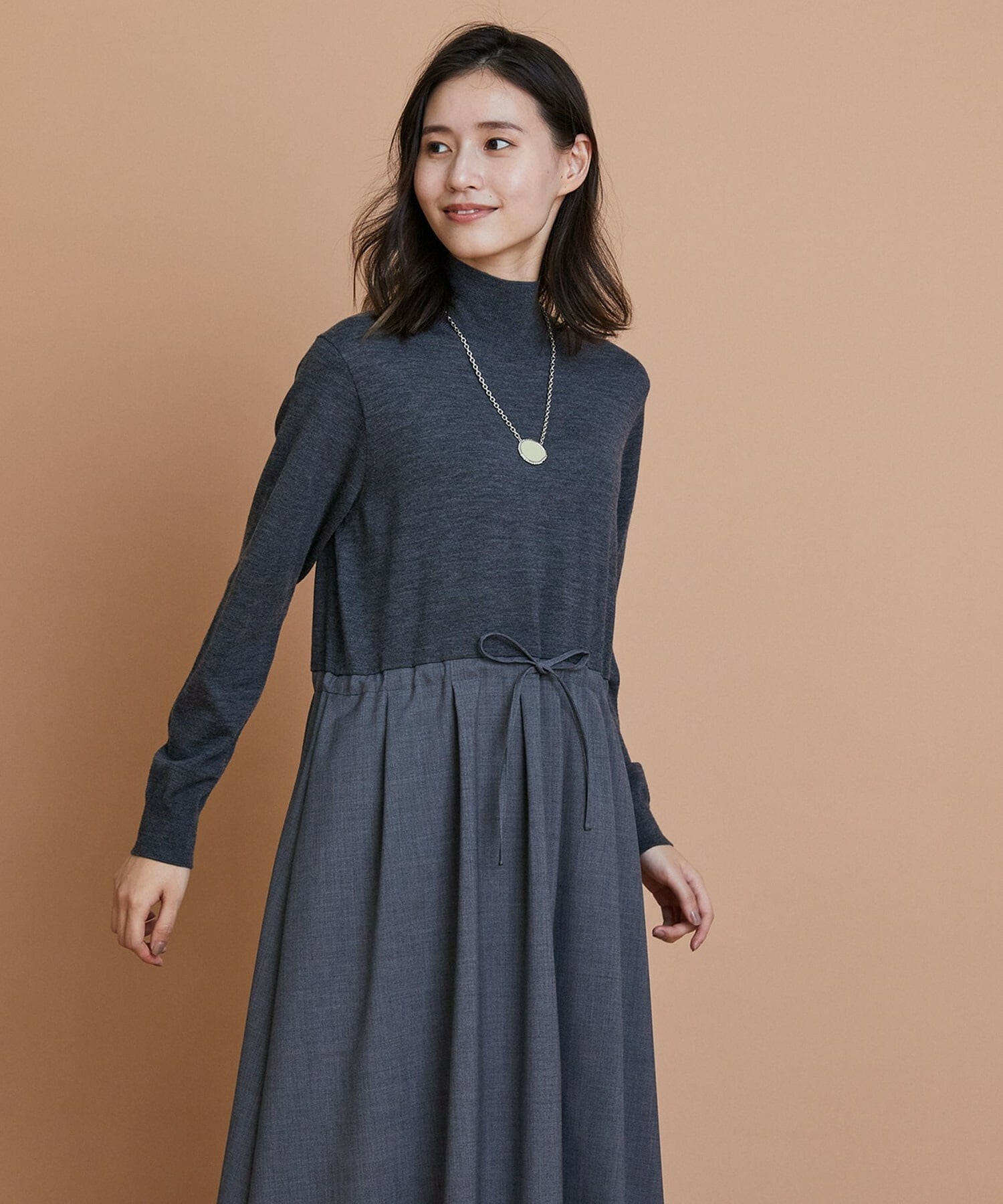 【L'EQUIPE】エポカラーペンダント 詳細画像 ブラック 2