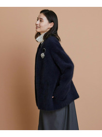 【L'EQUIPE】エポカラーブローチ 詳細画像 ブラック 7