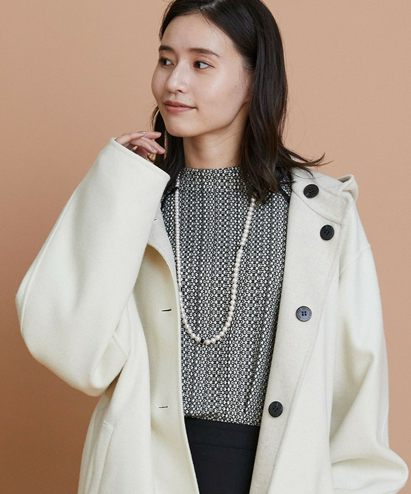 【L'EQUIPE】ブラックMIXパールネックレス