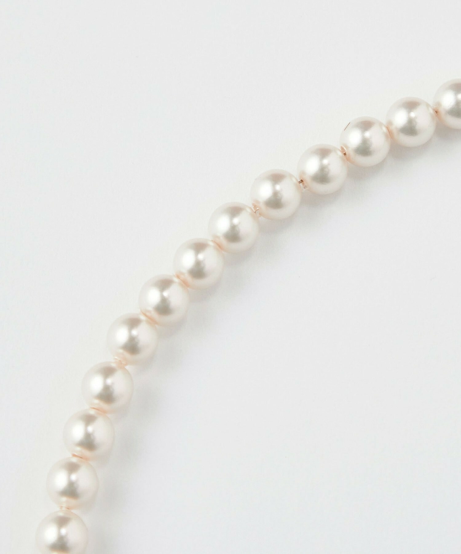 【L'EQUIPE】ブラックMIXパールネックレス 詳細画像 ホワイト 10