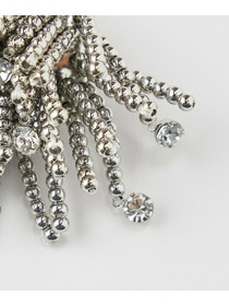 【L'EQUIPE】ビジューシャワーブローチ 詳細画像 シルバー 10