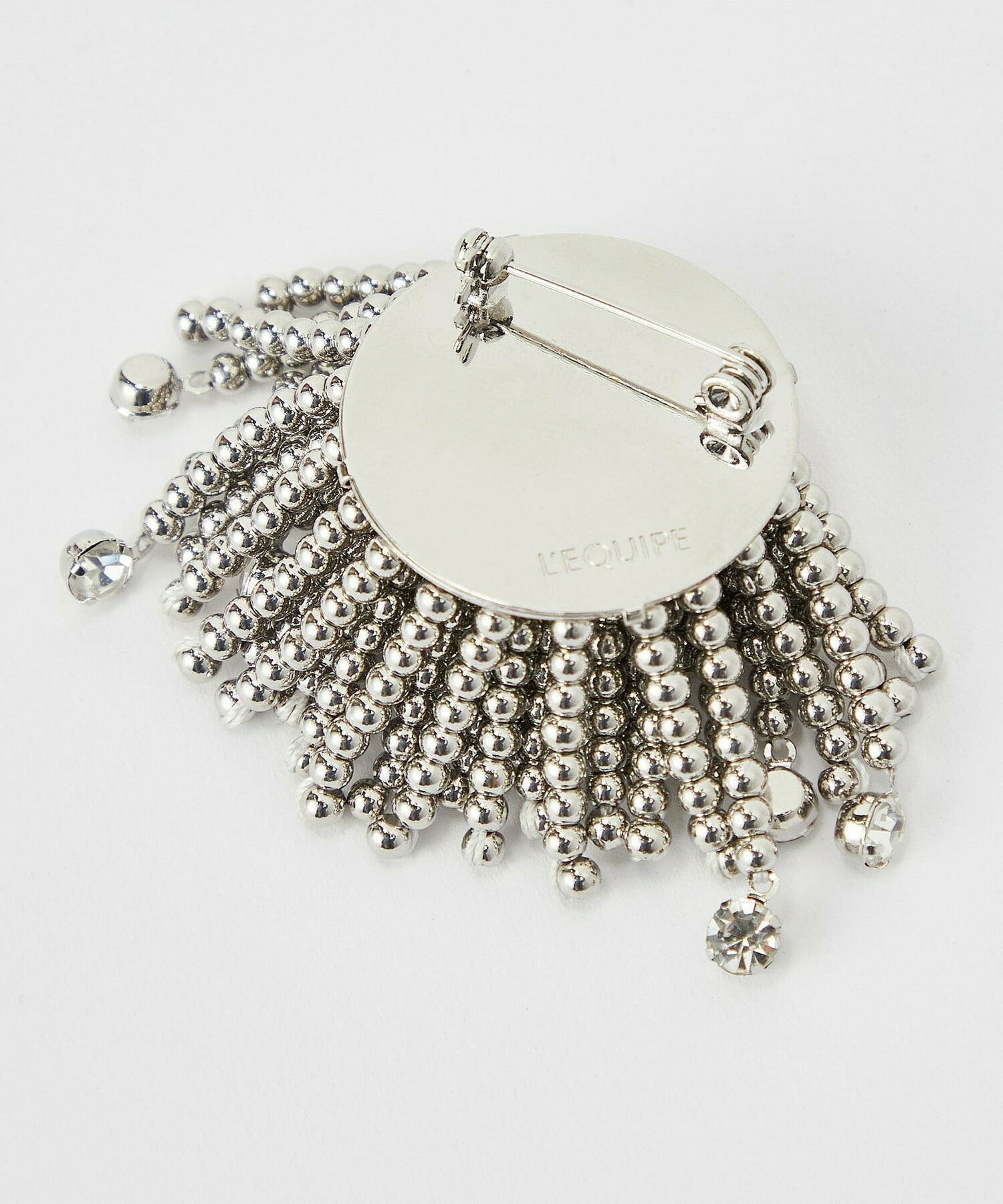 【L'EQUIPE】ビジューシャワーブローチ 詳細画像 シルバー 11