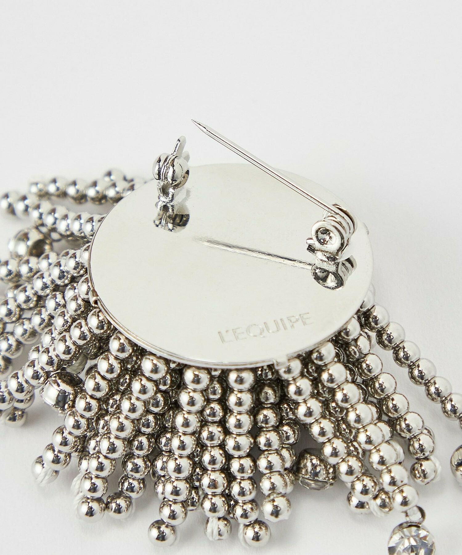 【L'EQUIPE】ビジューシャワーブローチ 詳細画像 シルバー 12