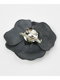 【L'EQUIPE】ラインフラワーコサージュ L 詳細画像 ブルー系その他 7