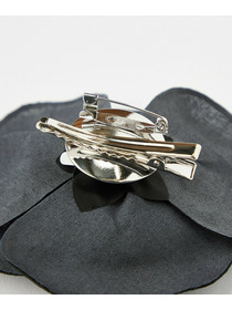 【L'EQUIPE】ラインフラワーコサージュ L 詳細画像 ブルー系その他 8