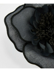 【L'EQUIPE】ラインフラワーコサージュ L 詳細画像 ブルー系その他 9