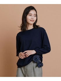 【L'EQUIPE】ラインフラワーコサージュ S 詳細画像 ブルー系その他 1