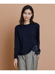 【L'EQUIPE】ラインフラワーコサージュ S 詳細画像 ブルー系その他 2